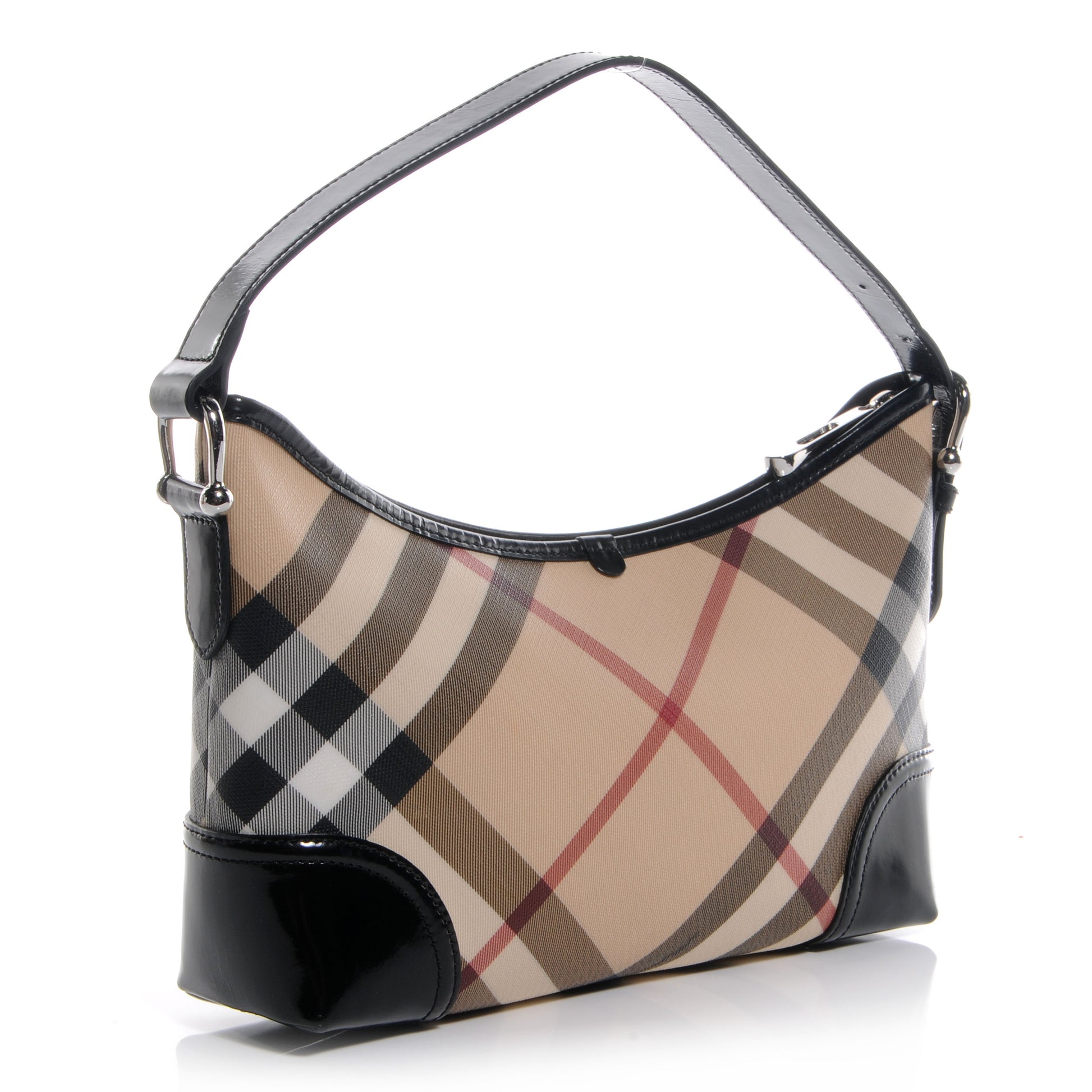 Burberry Nova Check Hobo Black 3 of 8