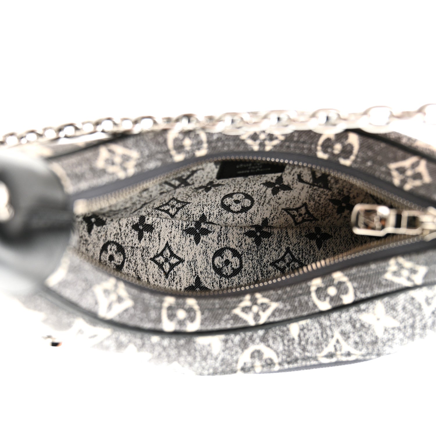 Louis Vuitton Monogram Jacquard Denim Loop Black 5 of 9
