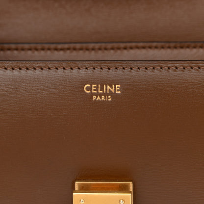 Celine Box Calfskin Small Classic Box Flap Bag Camel 6 of 10