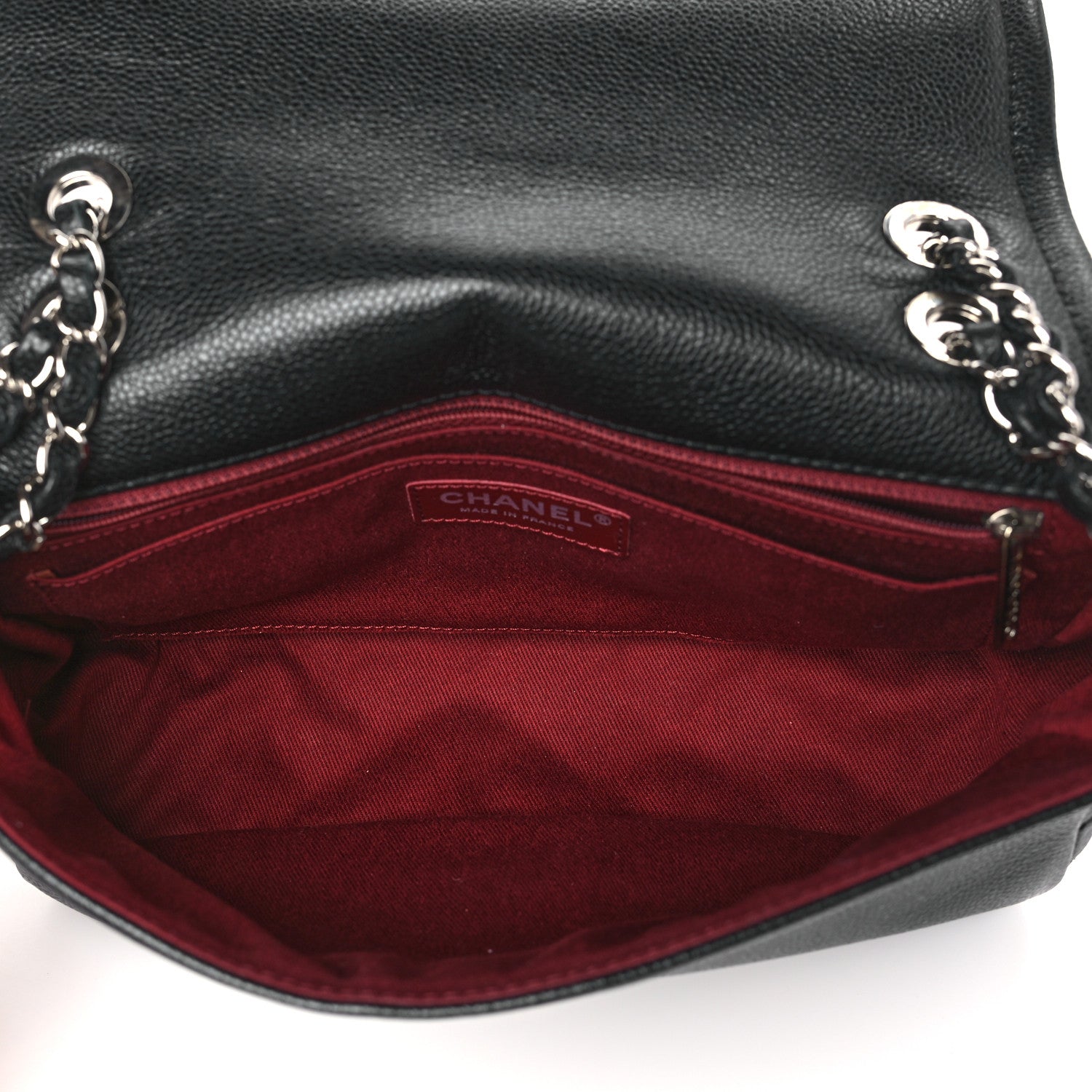 Chanel Caviar Medium Timeless CC Flap Black 5 of 9