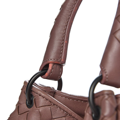 Bottega Veneta Nappa Intrecciato Parachute Bag Dark Deco Rose 11 of 17
