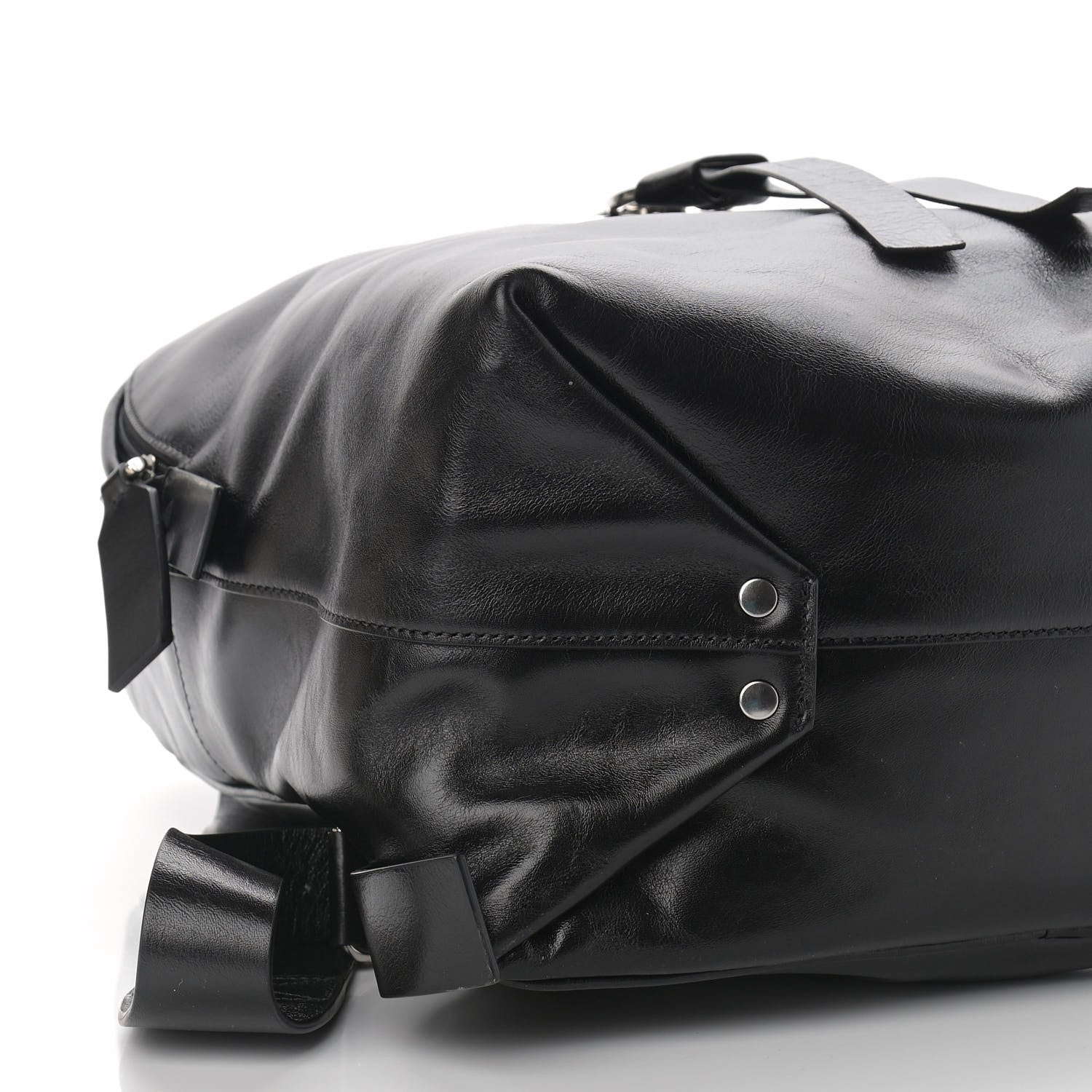 Valentino Garavani Smooth Calfskin VRing Backpack Black 5 of 8