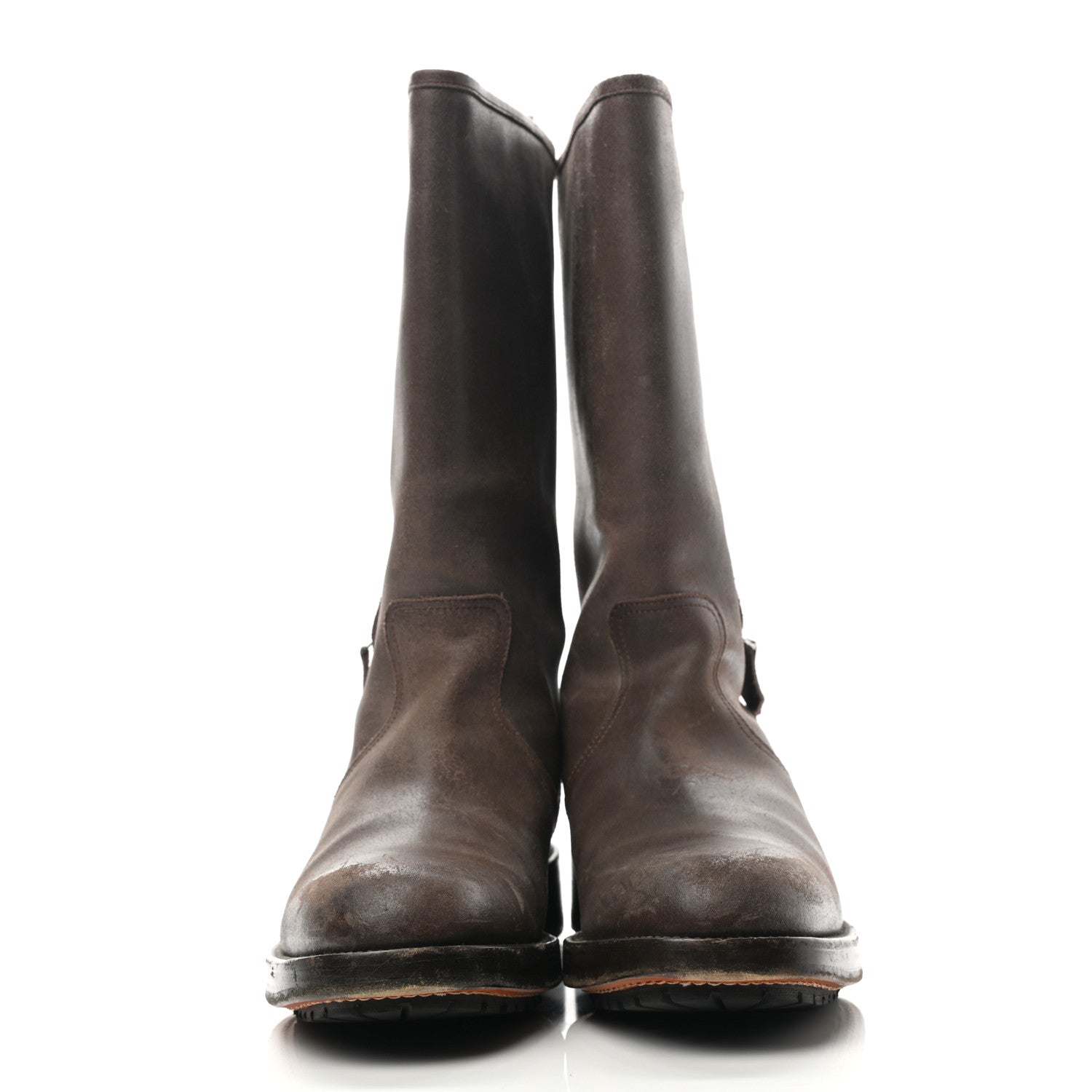 Hermes Etriviere Calfskin Lodge Boots 40 Havane 2 of 17