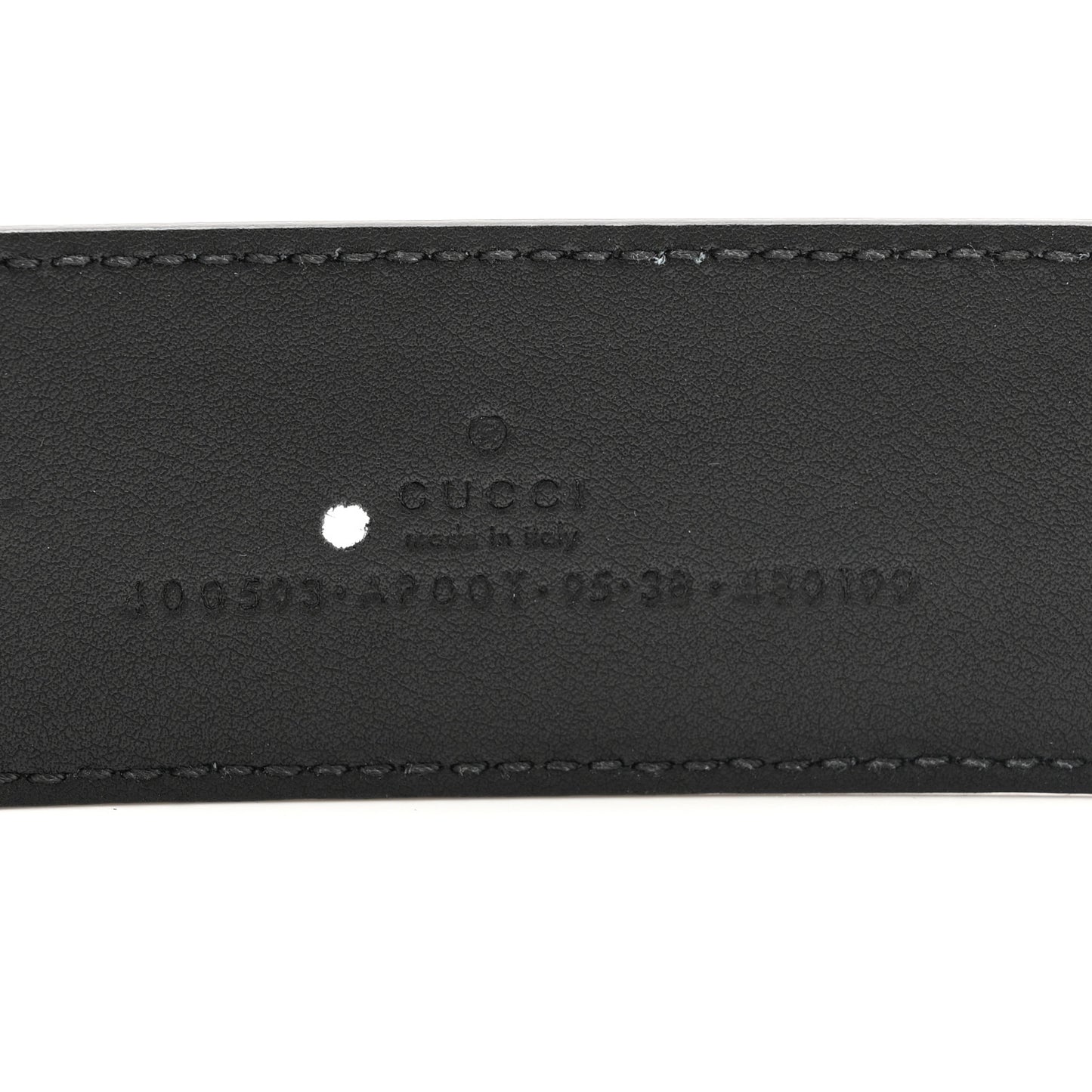 Calfskin Double G 40mm Belt 95 38 Black