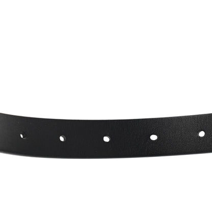 Christian Dior Calfskin Saddle Belt 80 Black 5 of 7