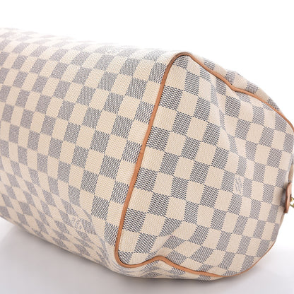 Louis Vuitton Damier Azur Speedy 30 16 of 16