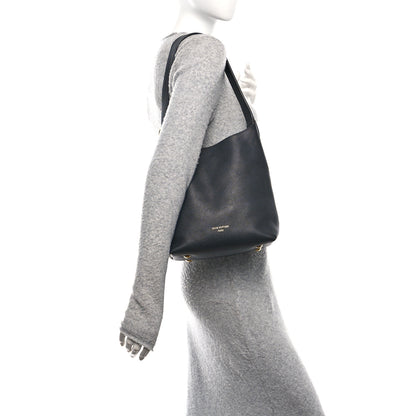 Louis Vuitton Grained Calfskin Low Key Hobo PM Black 2 of 10
