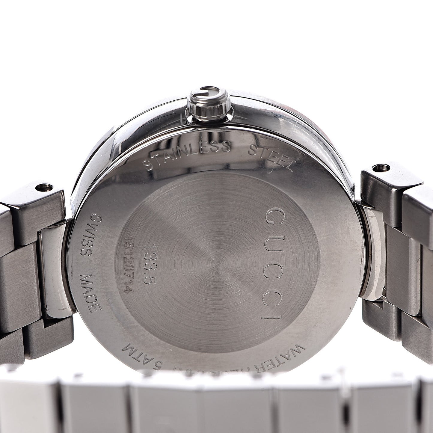 Stainless Steel 28mm Interlocking G Quartz Watch Black