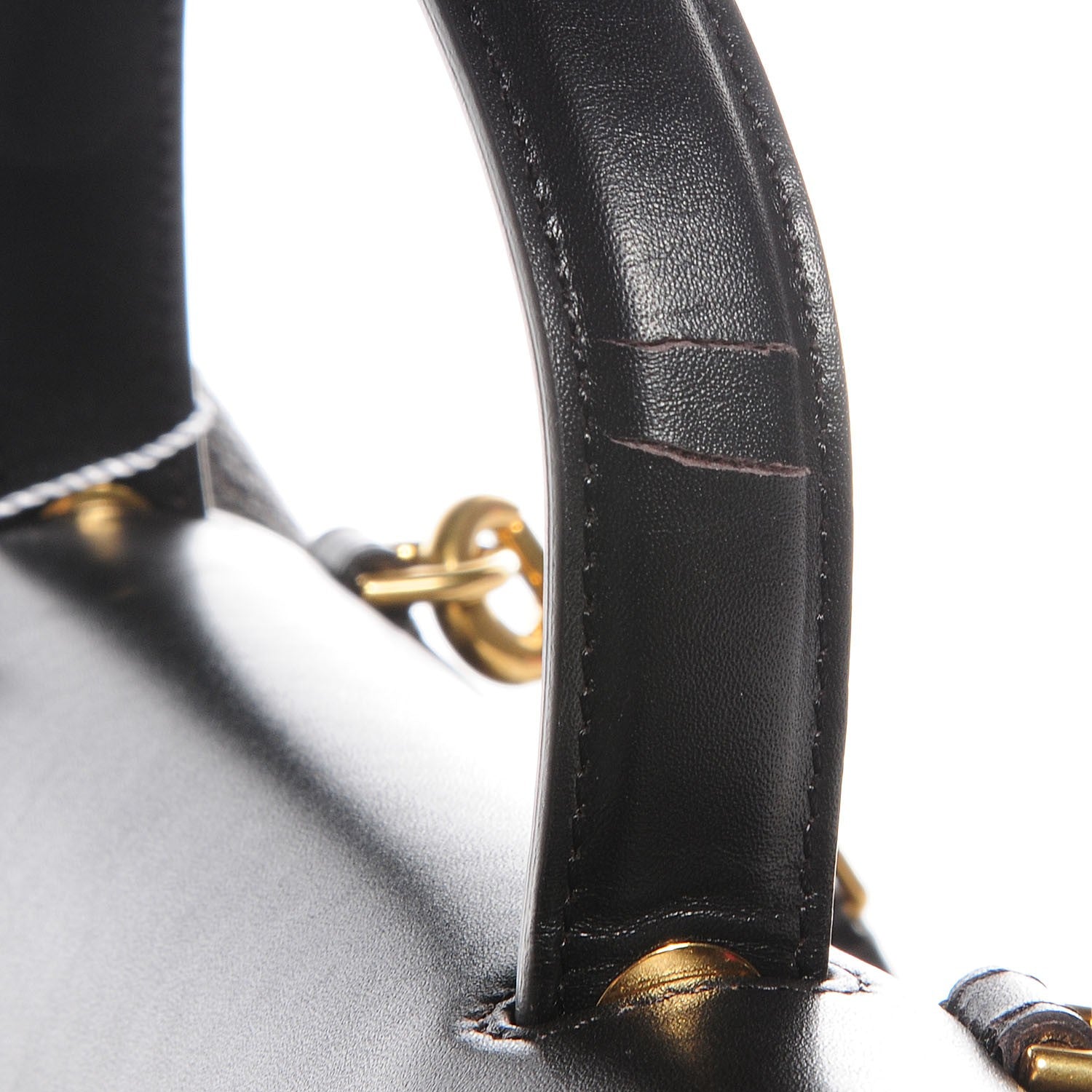 Celine Goatskin Smooth Calfskin Mini Belt Bag Dark Taupe 10 of 10