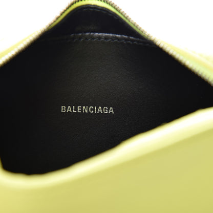 Balenciaga Calfskin Logo XS Everyday Camera Bag Acid Green Black 6 of 9