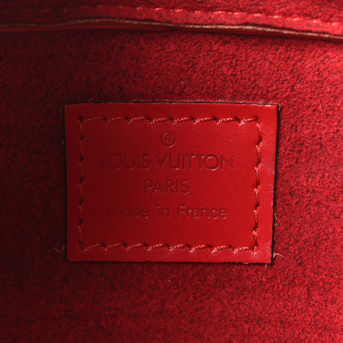 Louis Vuitton Epi Pont-Neuf Castillan Red 6 of 9