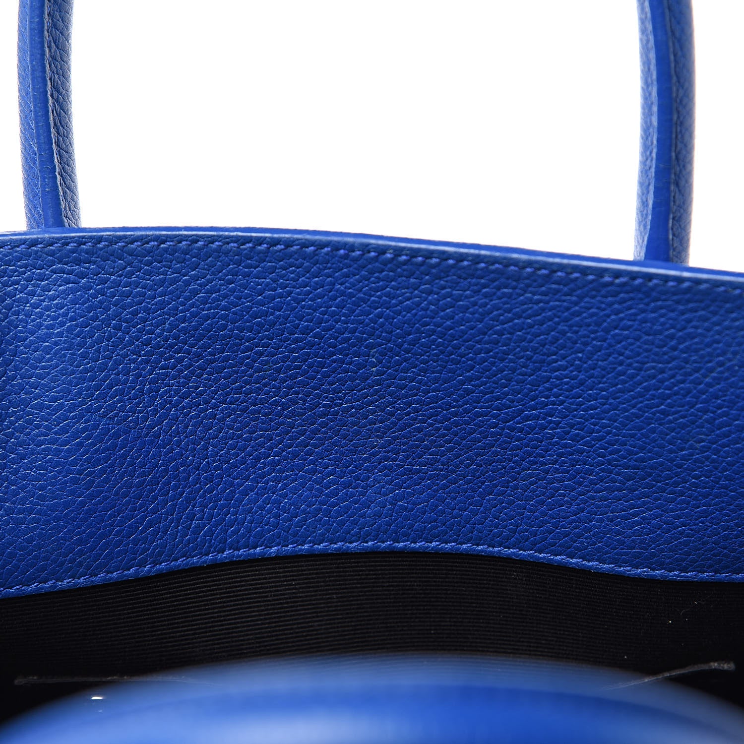 Saint Laurent Grained Calfskin Baby Sac De Jour Royal Blue 11 of 12