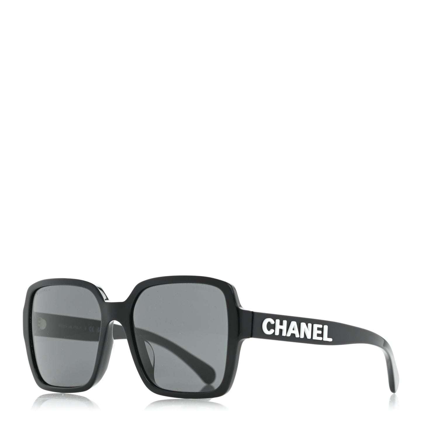 Acetate Square Sunglasses 5408-A Black