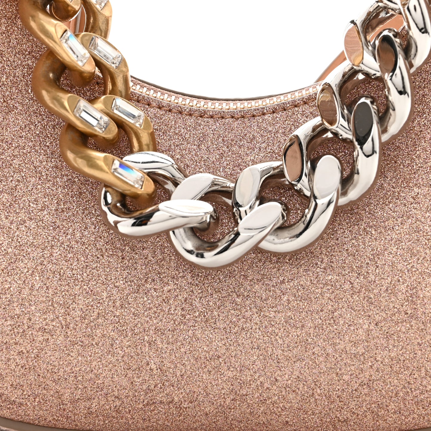 Glitter Eco Alter Frayme Shoulder Bag Pink