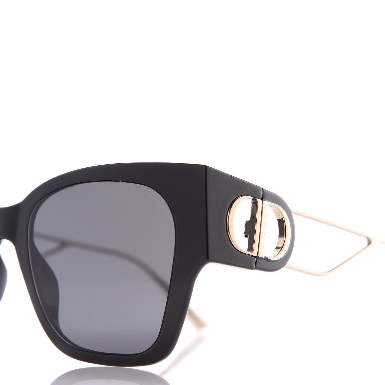 Christian Dior Rectangular 30 Montaigne 1 Sunglasses Black 6 of 9