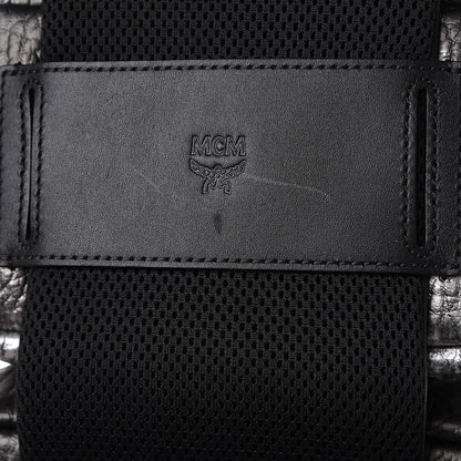 MCM Gradation Visetos Trey 4-in-1 Sling Backpack Silver 12 of 14