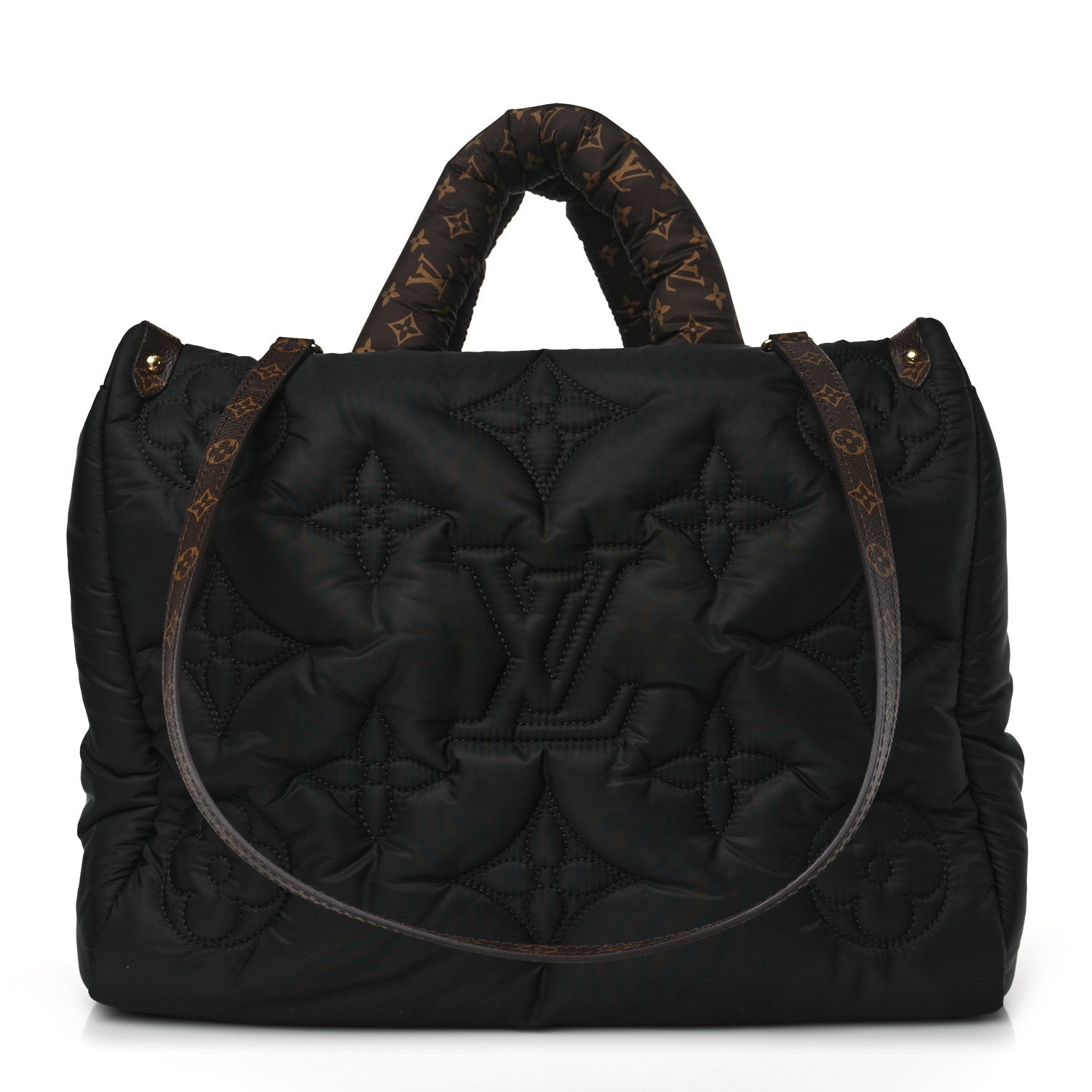 Louis Vuitton Econyl Monogram Pillow Giant Onthego MM Black 1 of 8