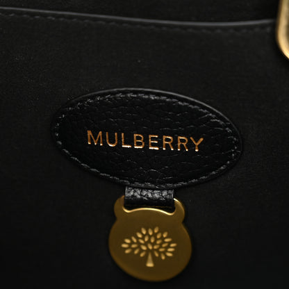 Mulberry Small Classic Grain Bayswater Black 6 of 9