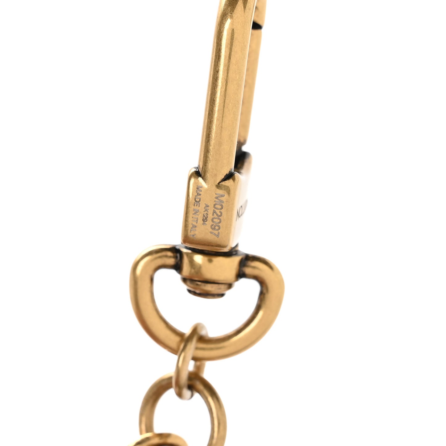 Chain Belt Pearls Bag Charm Gold