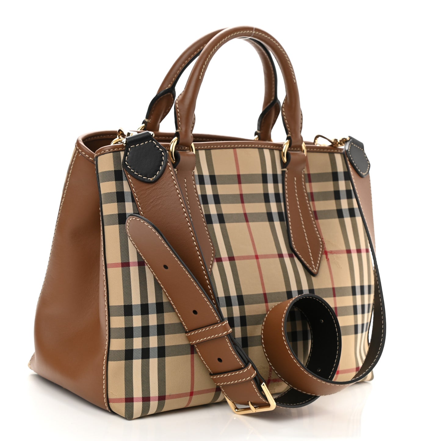 Horseferry Check Medium Ballingdon Tote Honey Tan