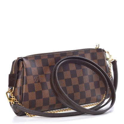 Louis Vuitton Damier Ebene Eva Clutch 4 of 9