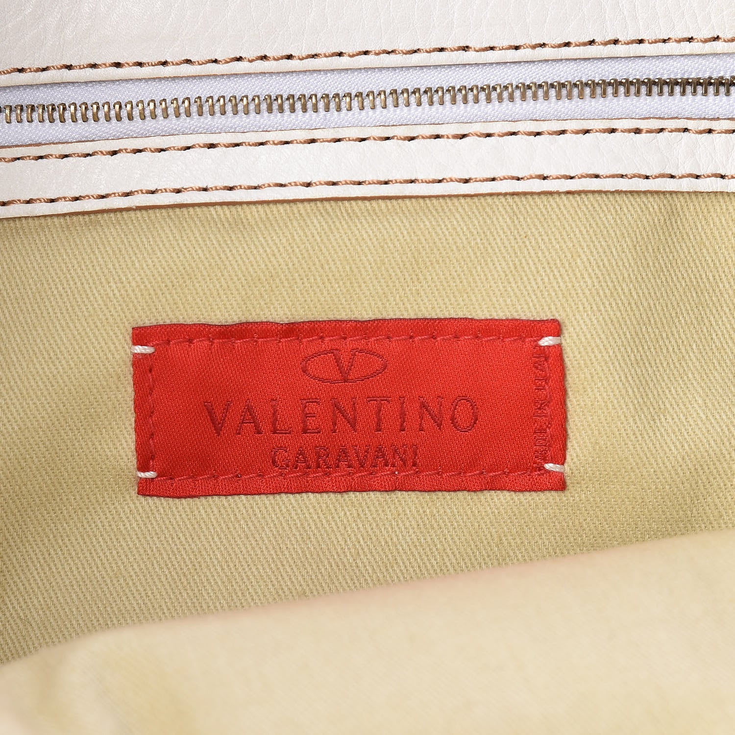 Valentino Garavani Calf Hair Leopard Large Tote Bag White 6 of 12