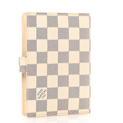 Louis Vuitton Damier Azur Small Ring Agenda Cover 3 of 14
