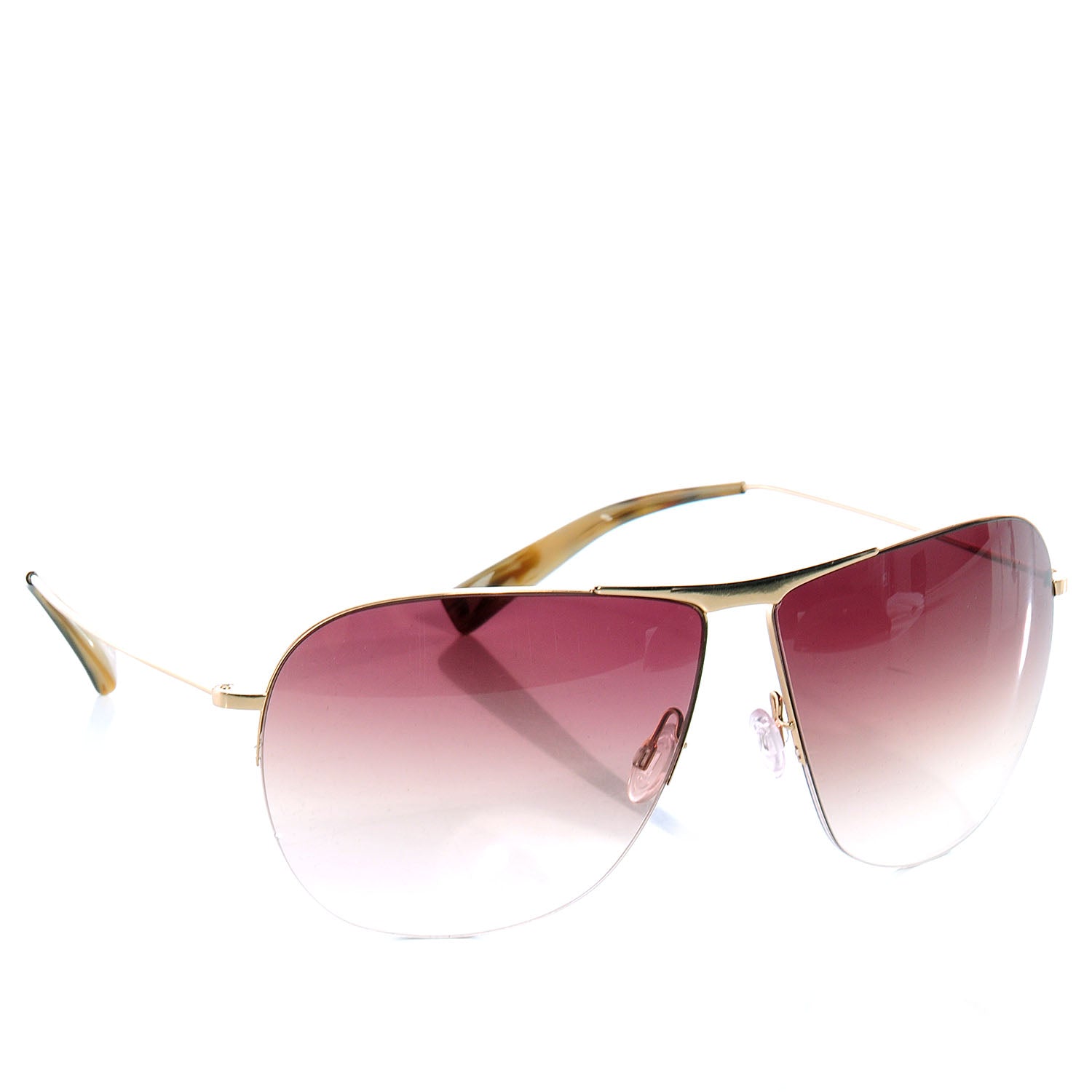 Oliver Peoples Lexicon Aviator Sunglasses 3 of 7