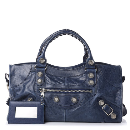 Balenciaga Agneau Giant 21 Silver Hardware Part Time Bleu Roi 1 of 13