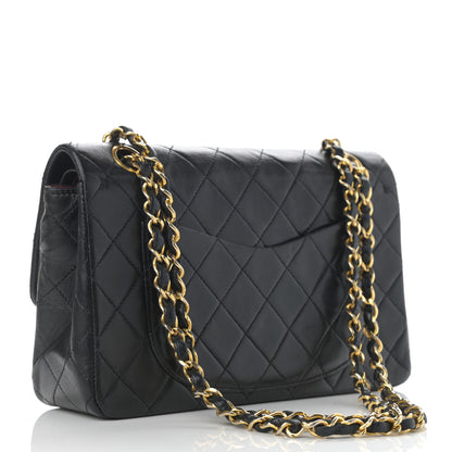 Chanel Lambskin Quilted Small Double Flap Black 3 of 17