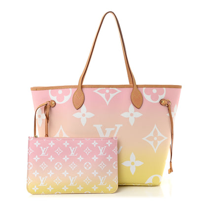 Louis Vuitton Monogram Giant By The Pool Neverfull MM  Light Pink 2 of 10