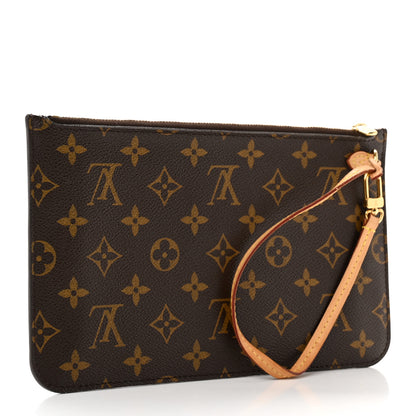 Louis Vuitton Monogram Neverfull MM GM Pochette 3 of 13