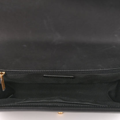 Chanel Lambskin Quilted New Medium Boy Flap Black 5 of 10