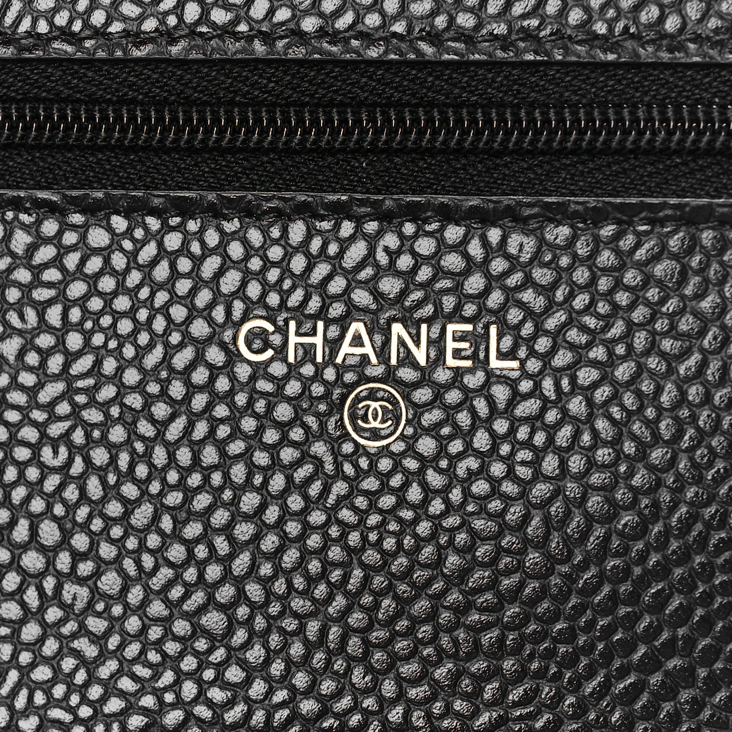 Chanel Caviar Quilted Wallet On Chain WOC Black 7 of 11