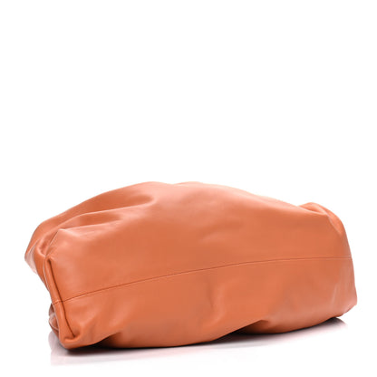 Bottega Veneta Smooth Butter Calf The Pouch Oversized Clutch Clay 3 of 5