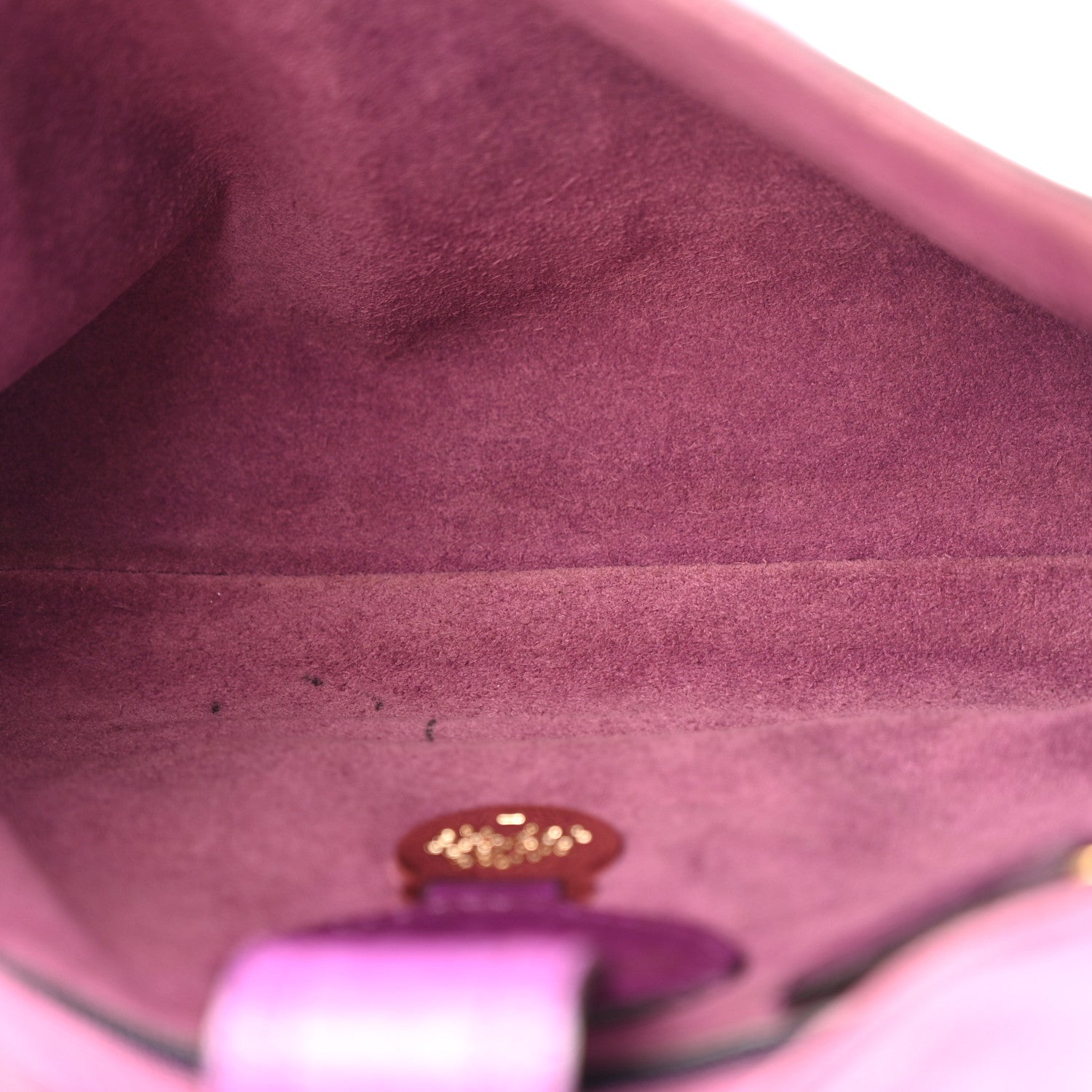 Mulberry Heavy Grain Calfskin Small Margaret Crossbody Purple 5 of 14