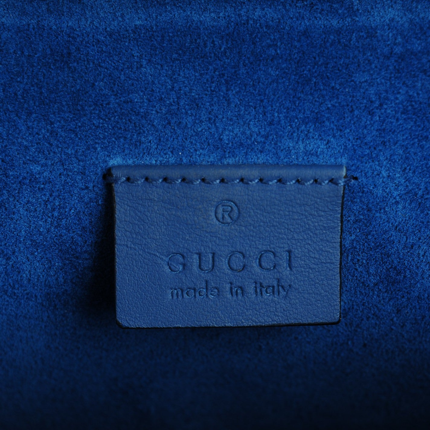 GG Supreme Monogram Embroidered Medium Dionysus Shoulder Bag Blue