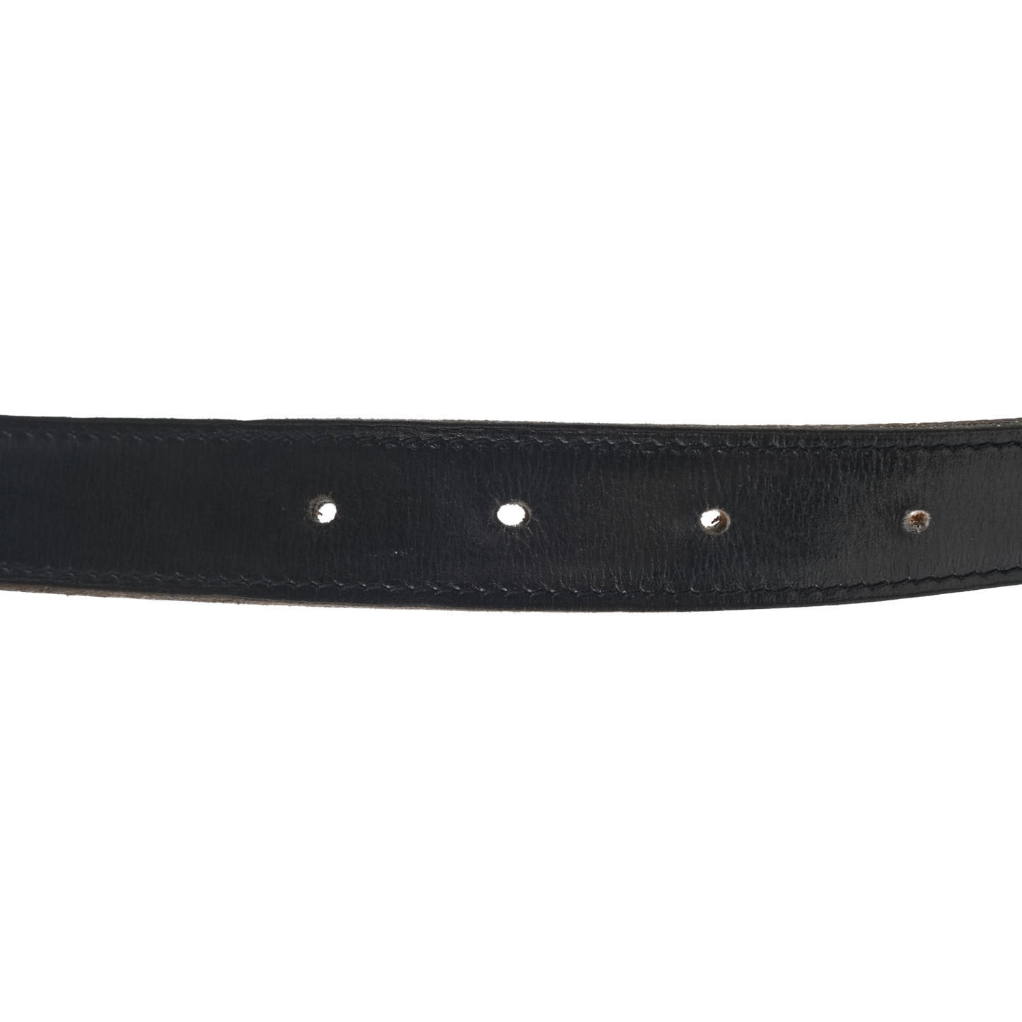 Box Togo 24mm Belt Strap 80 Black Gold