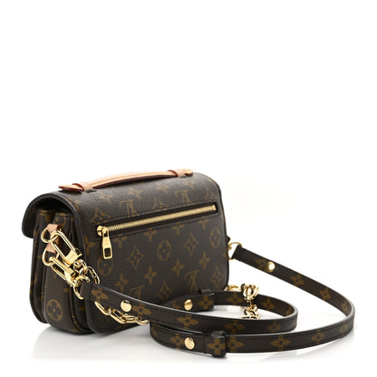 Louis Vuitton Monogram Pochette Metis East West 3 of 9
