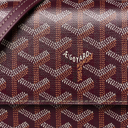 Goyard Goyardine Varenne Continental Wallet Burgundy 7 of 9