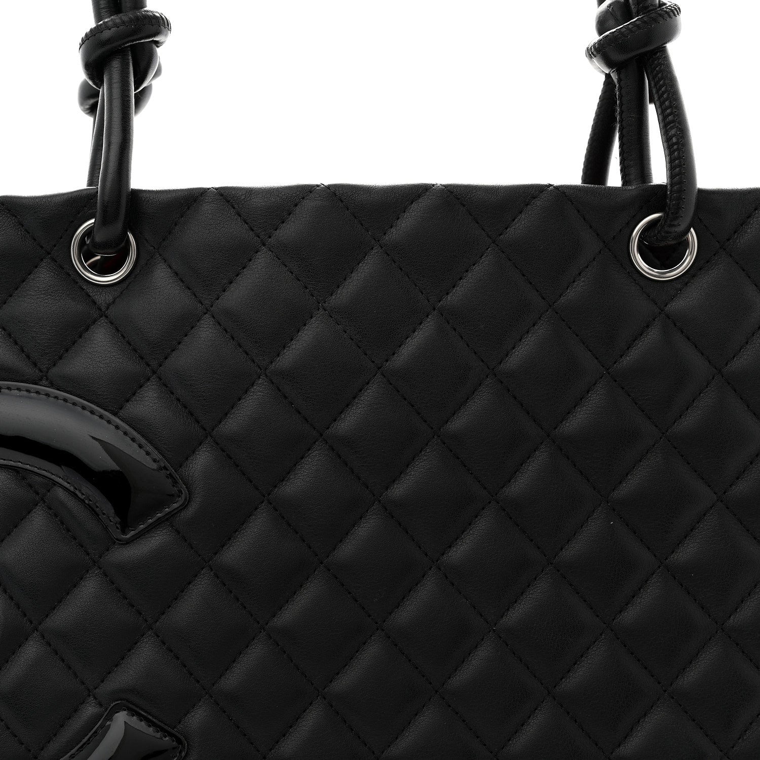 Chanel Calfskin Quilted Large Cambon Tote Black 8 of 14
