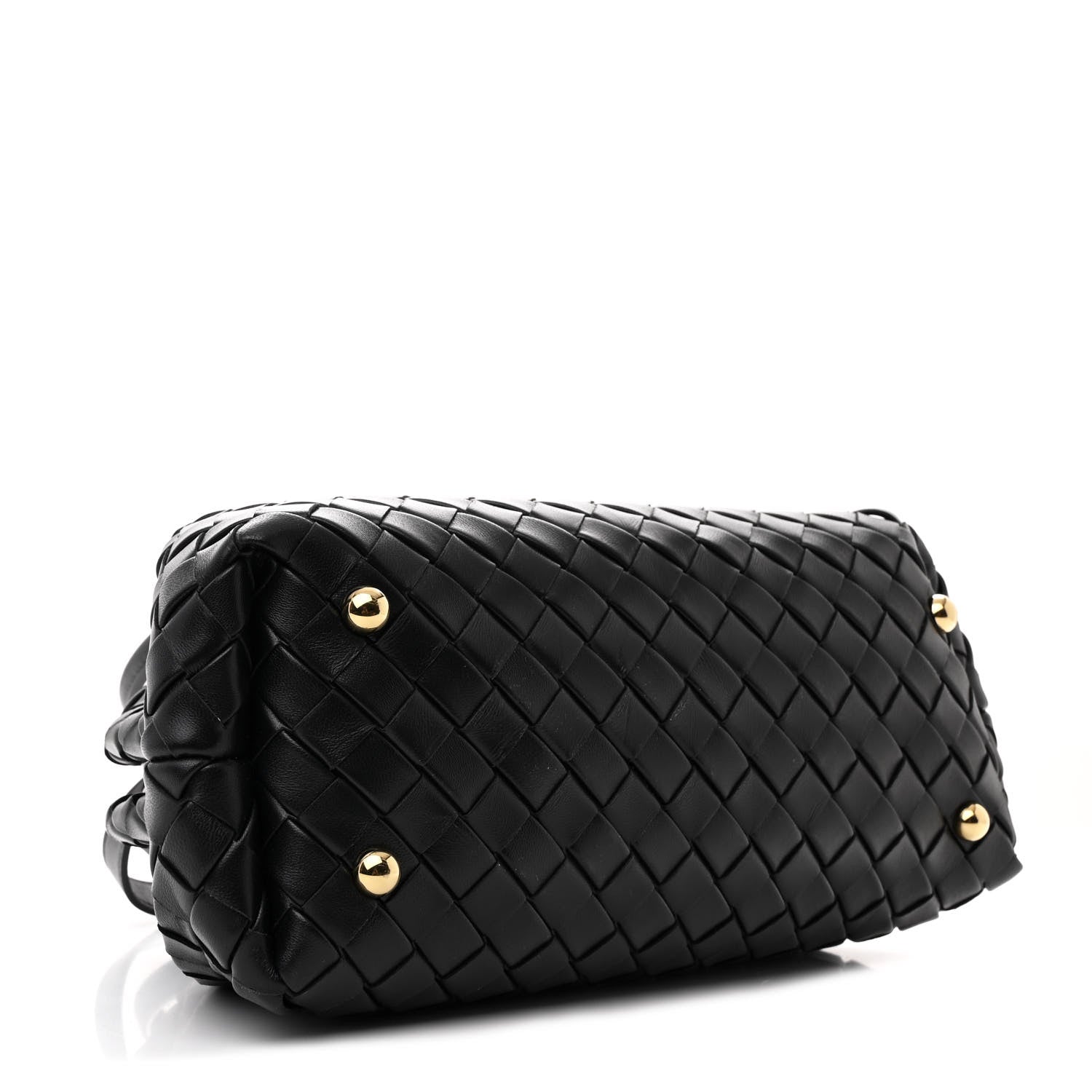 Bottega Veneta Nappa Intrecciato Teen The Lauren 1980 Bauletto Black 4 of 10