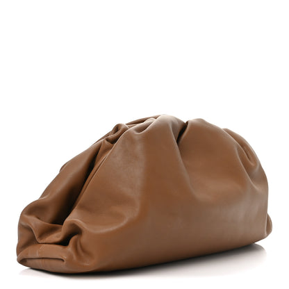 Bottega Veneta Smooth Butter Calf The Pouch Oversized Clutch Cammello 3 of 10