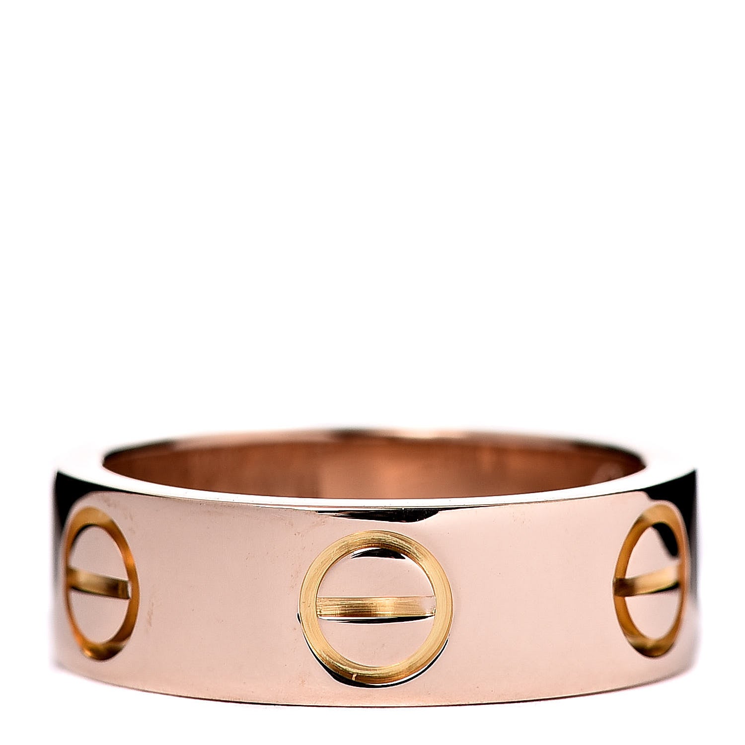 Cartier 18K Pink Gold 5.5mm LOVE Ring 45 3.25 3 of 5