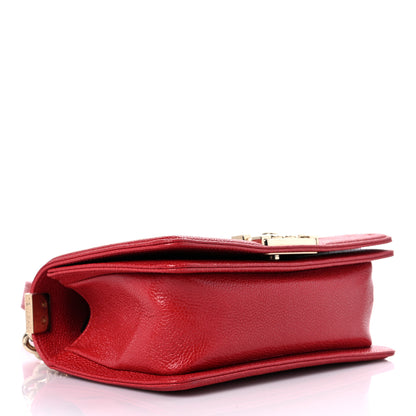 Chanel Caviar Quilted Small Boy Flap Red 4 of 11