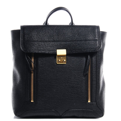 3.1 Phillip Lim 3.1 Shark Effect Large Pashli Backpack Black 1 of 10