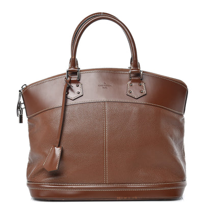 Louis Vuitton Suhali Lockit MM Sienne 1 of 12