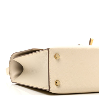 Hermes Epsom Verrou 21 Craie 9 of 11