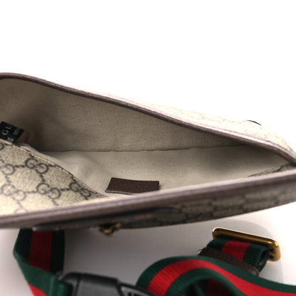 Gucci GG Supreme Monogram Neo Vintage Web Belt Bag Brown 5 of 11