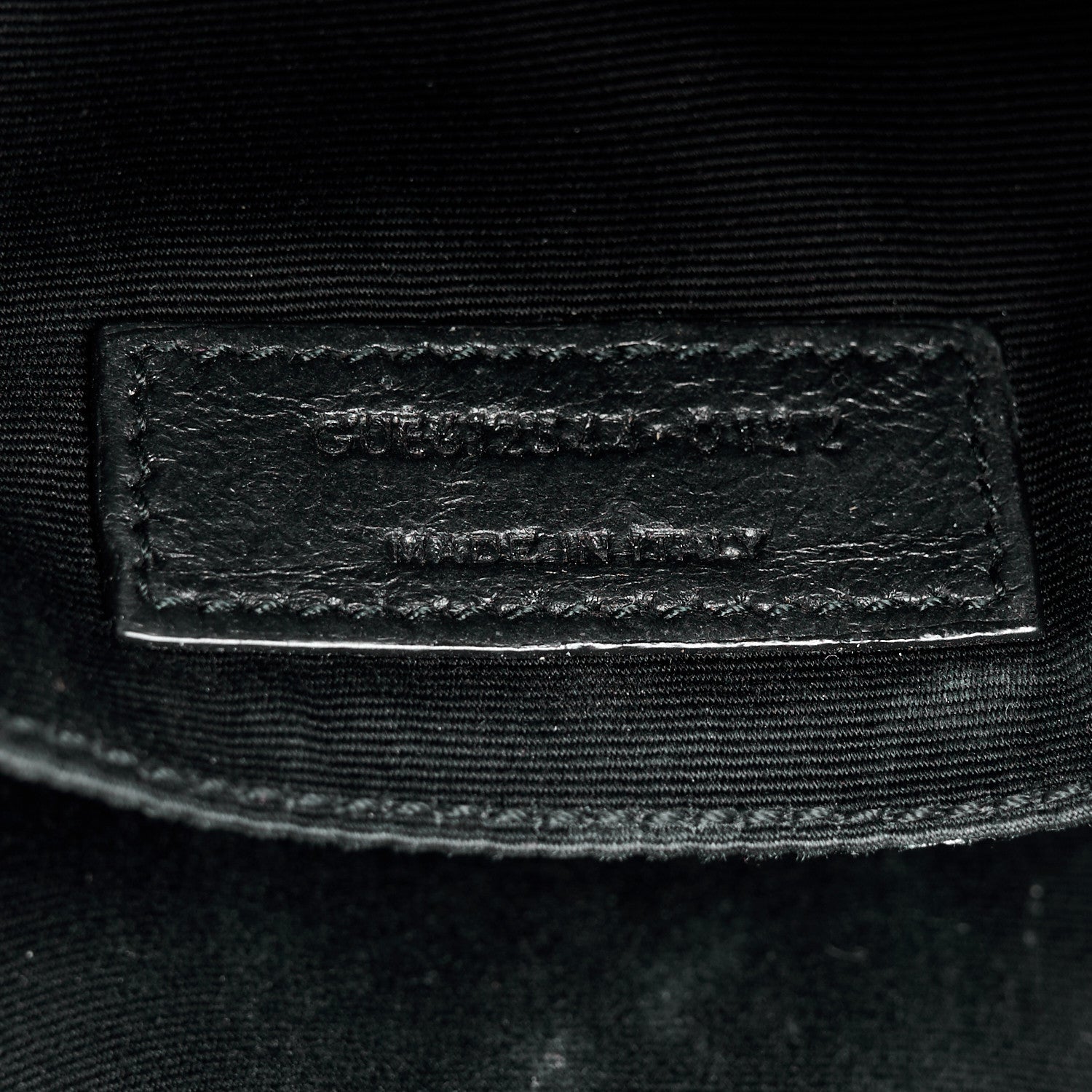 Saint Laurent Calfskin Matelasse Monogram Lou Camera Bag Black 7 of 11
